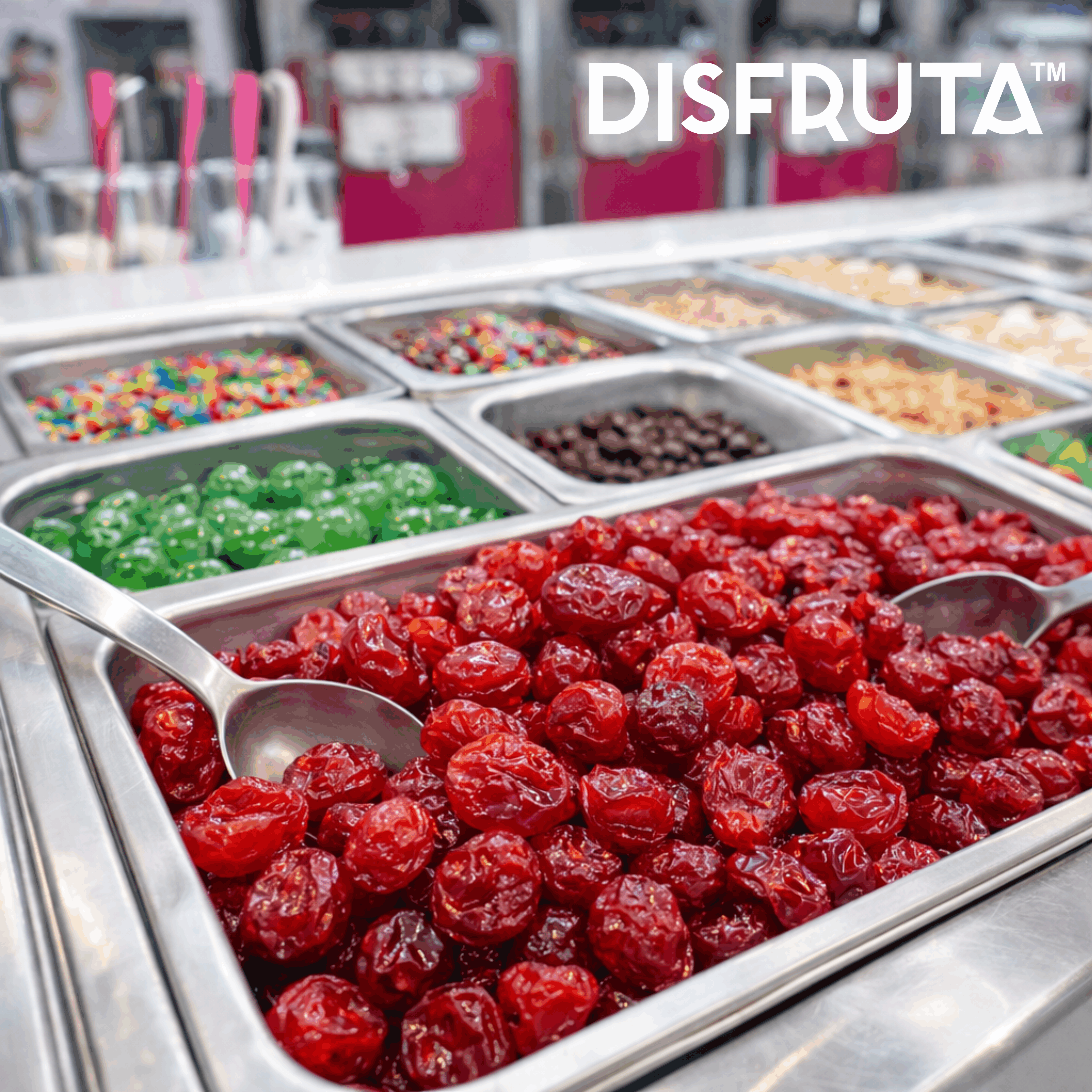 Red Cherries Topping Disfruta™.gif