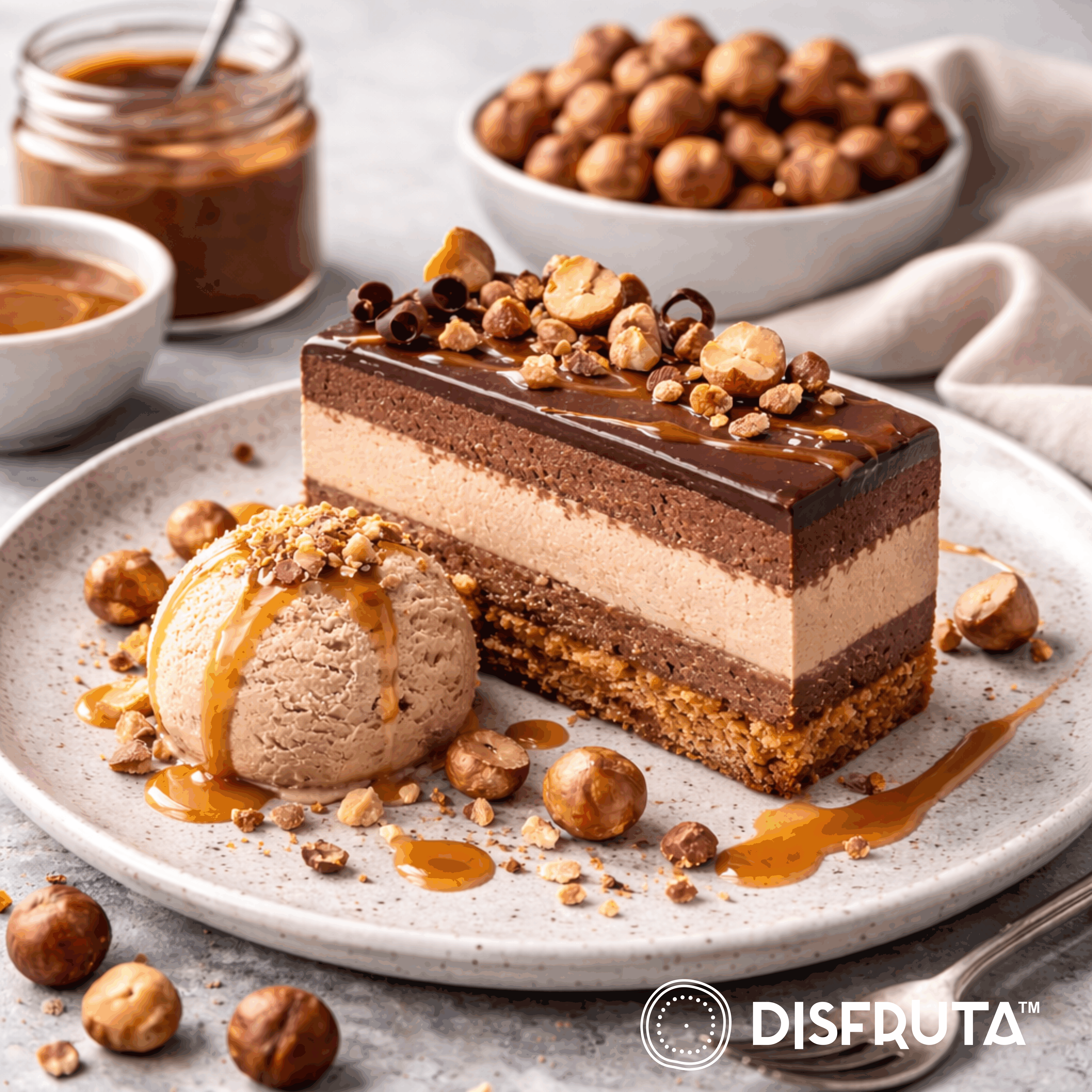 Cheese cake Hazelnut Disfruta™.gif