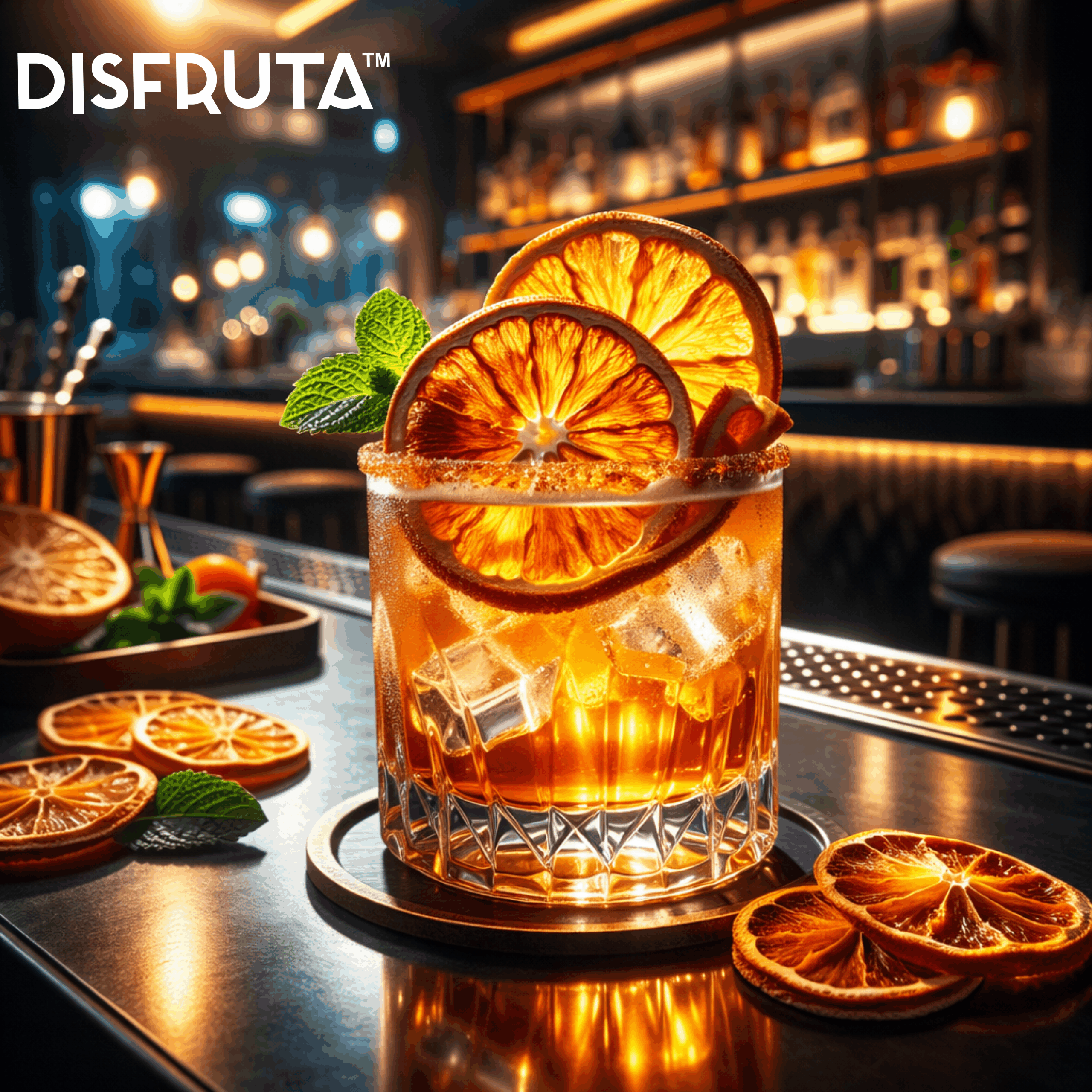 Dried Orange Coctail Disfruta™.gif