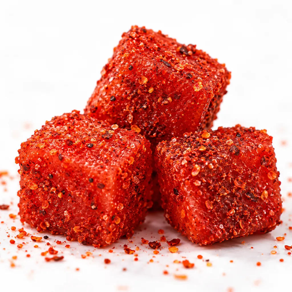 Chilli Spiced Pineapple Cubes Zoom x 10.webp