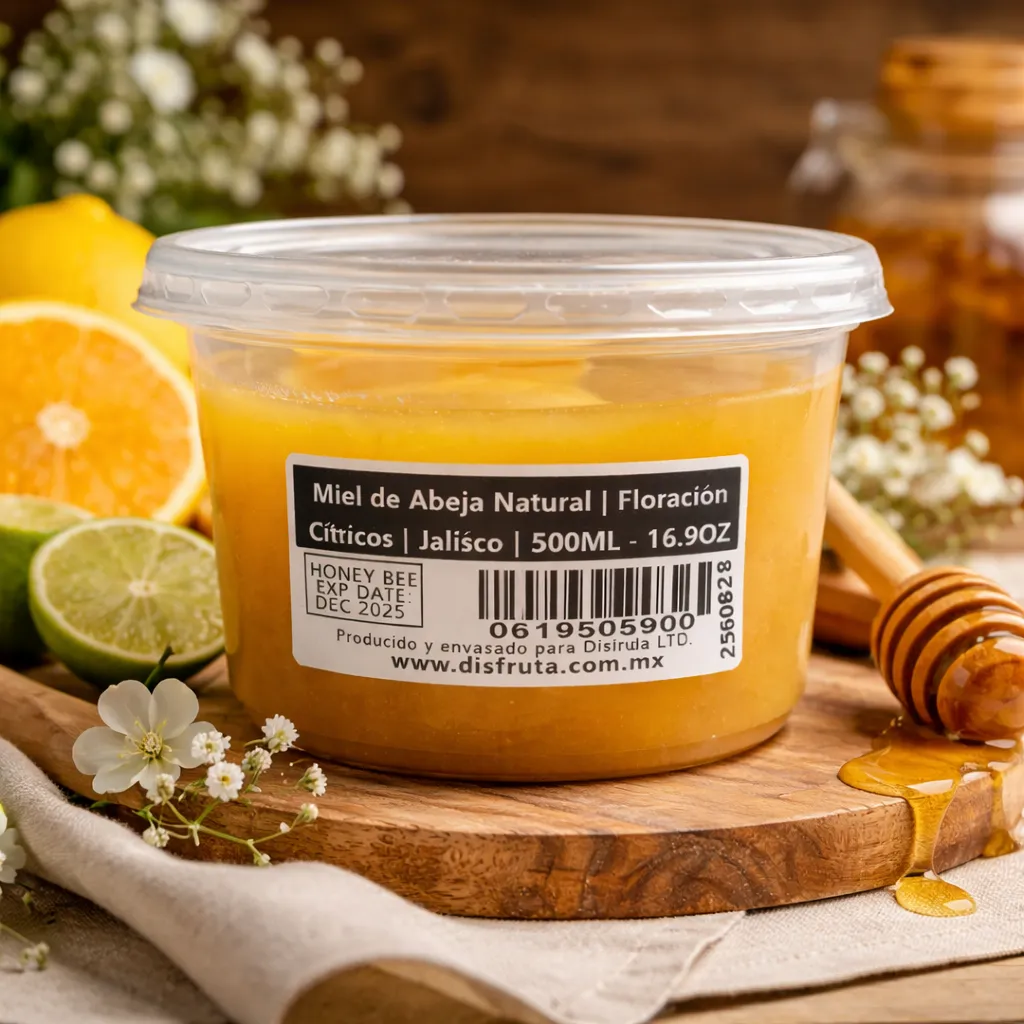 Miel de Abeja Citricos 500ML Gourmet.webp