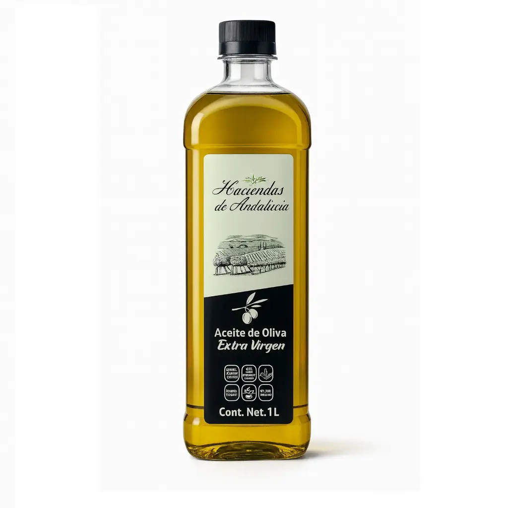 Aceite de Oliva Extra Virgen | Hacienda de Andalucía® | España | 1LT                                                          