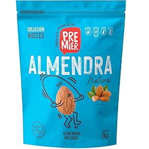 Almendra Nonpareil | Premier® | California | ZipBag-1Kg                                                                            