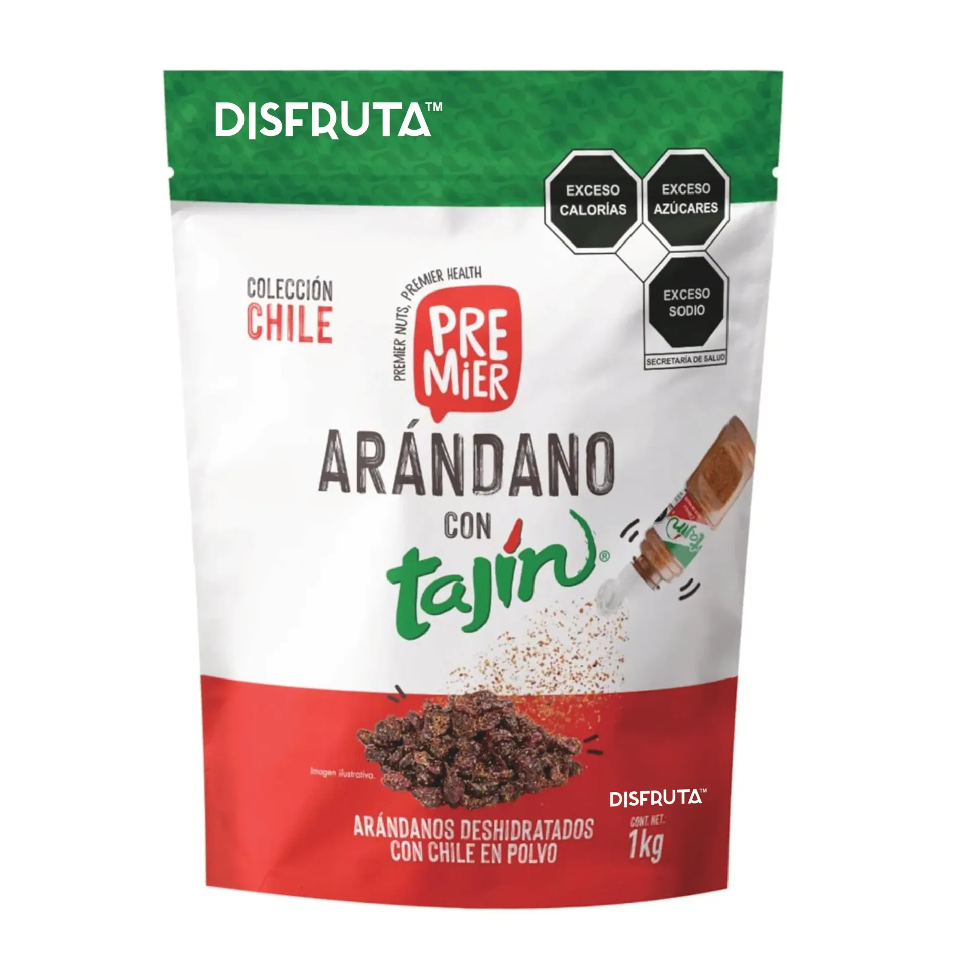 Arándano Rojo & Tajín® | Premier® | PouchBag 1Kg