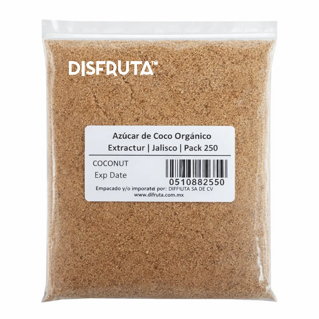 Organic Coconut Sugar | Enature® | Pack 8.81Oz-250 Gr                                                                               
