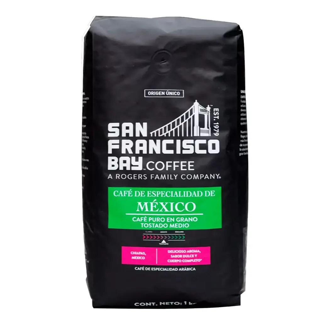 Café De Especialidad | Black Label | San Francisco Bay® | | Chiapas  | Pack 1 Kg                                                                               