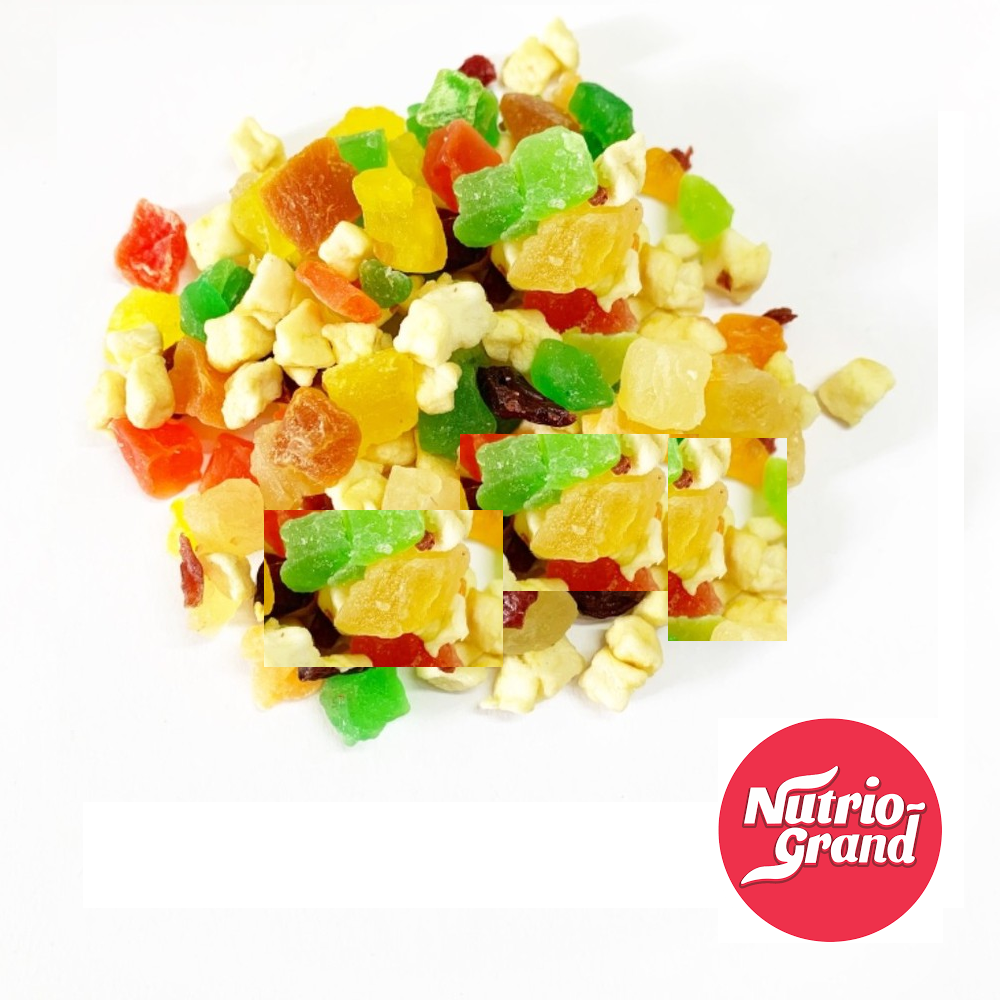 Fruta Confitada Mix | P. Cubo | Nutriogrand® | GRL                                                                     