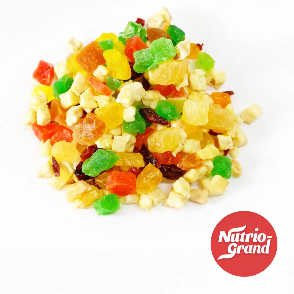 Fruta Confitada Mix | P. Cubo | Nutriogrand® | GRL                                                                     