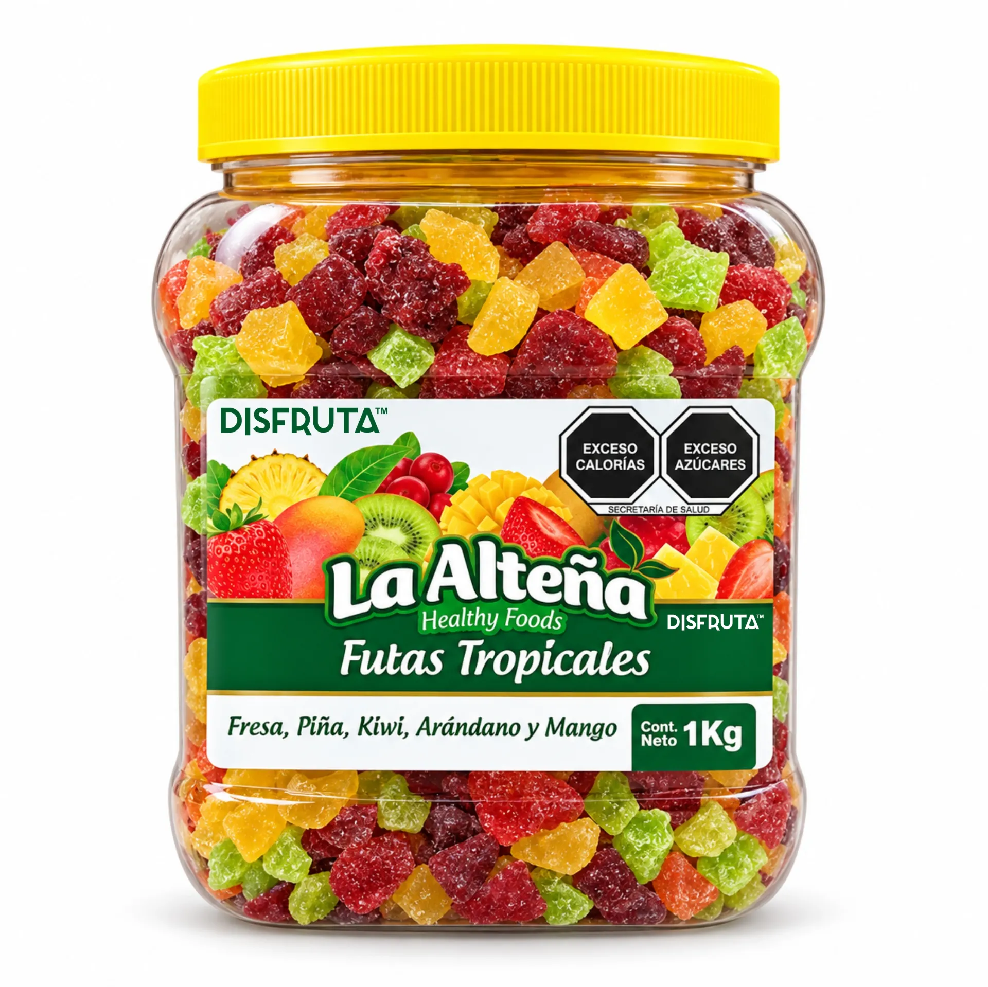 Mix Fruta Confitada | Tropical Mix | F. Cubo | La Alteña® | CIL-1KG