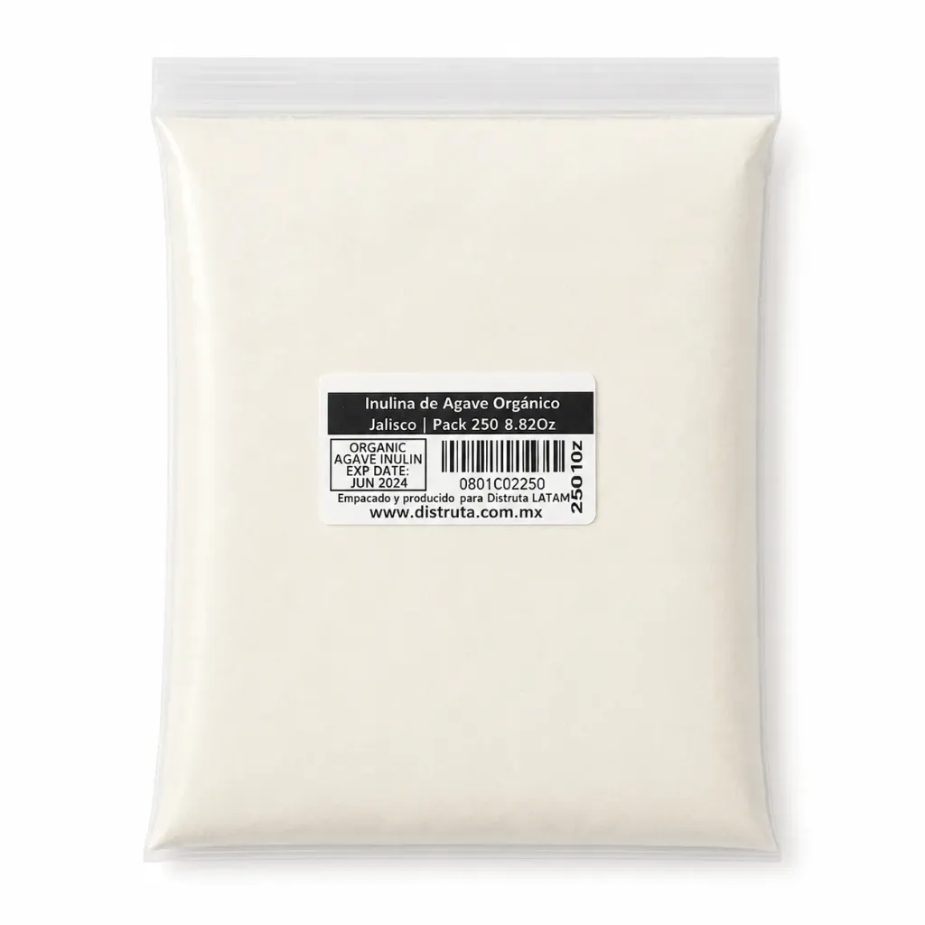 Inulina de Agave Orgánico | Enature® | Jalisco | Pack 250Gr