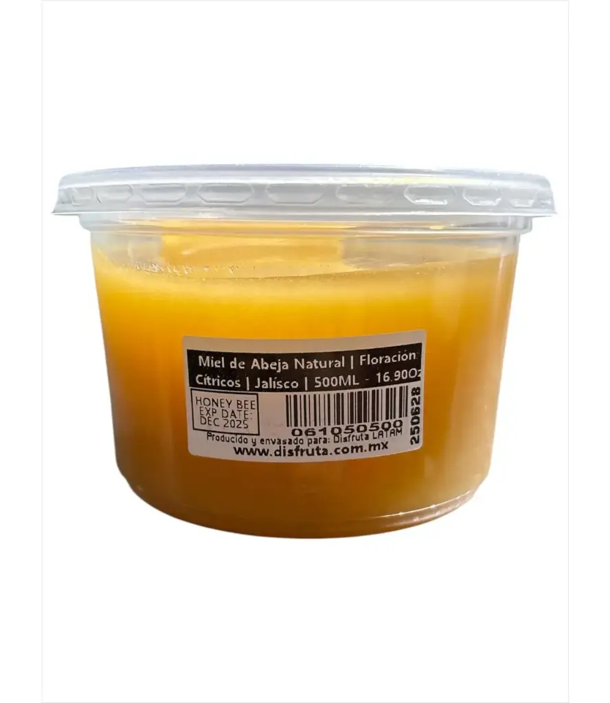 Miel de Abeja | Floración: Cítricos | Jalisco | 1 LT                                                                               