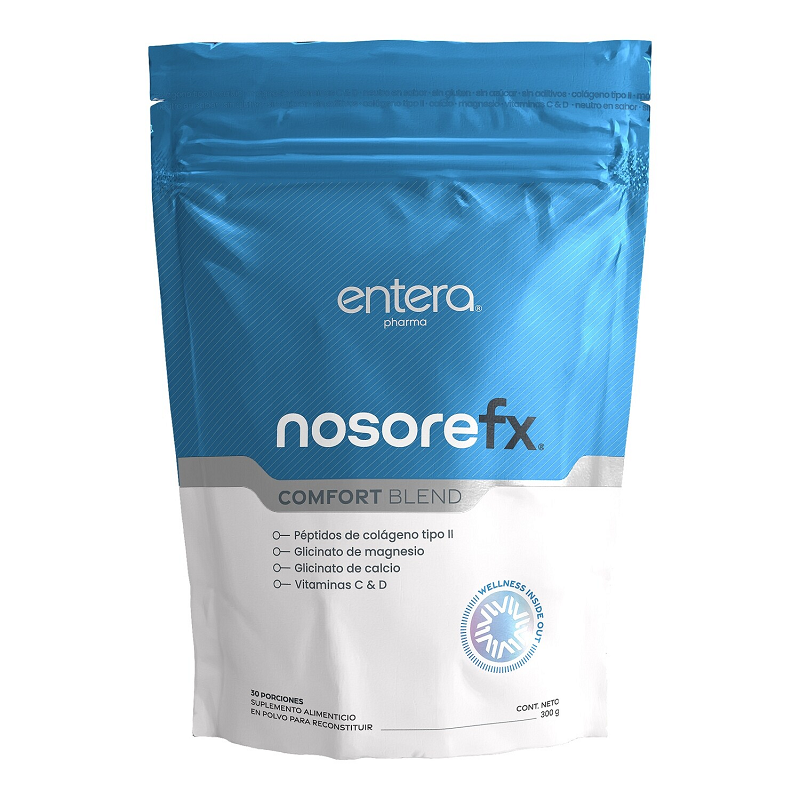 Colágeno Nosorefx Fortificado | Entera Pharma ® | Pack 300 Gr                                                                               
