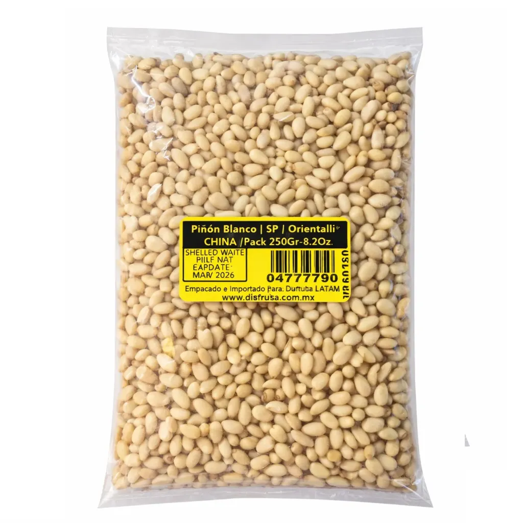 White Pinenut | CAT 2 | Shelled | Orientalli® | China |  Pack 250Gr                                                                               