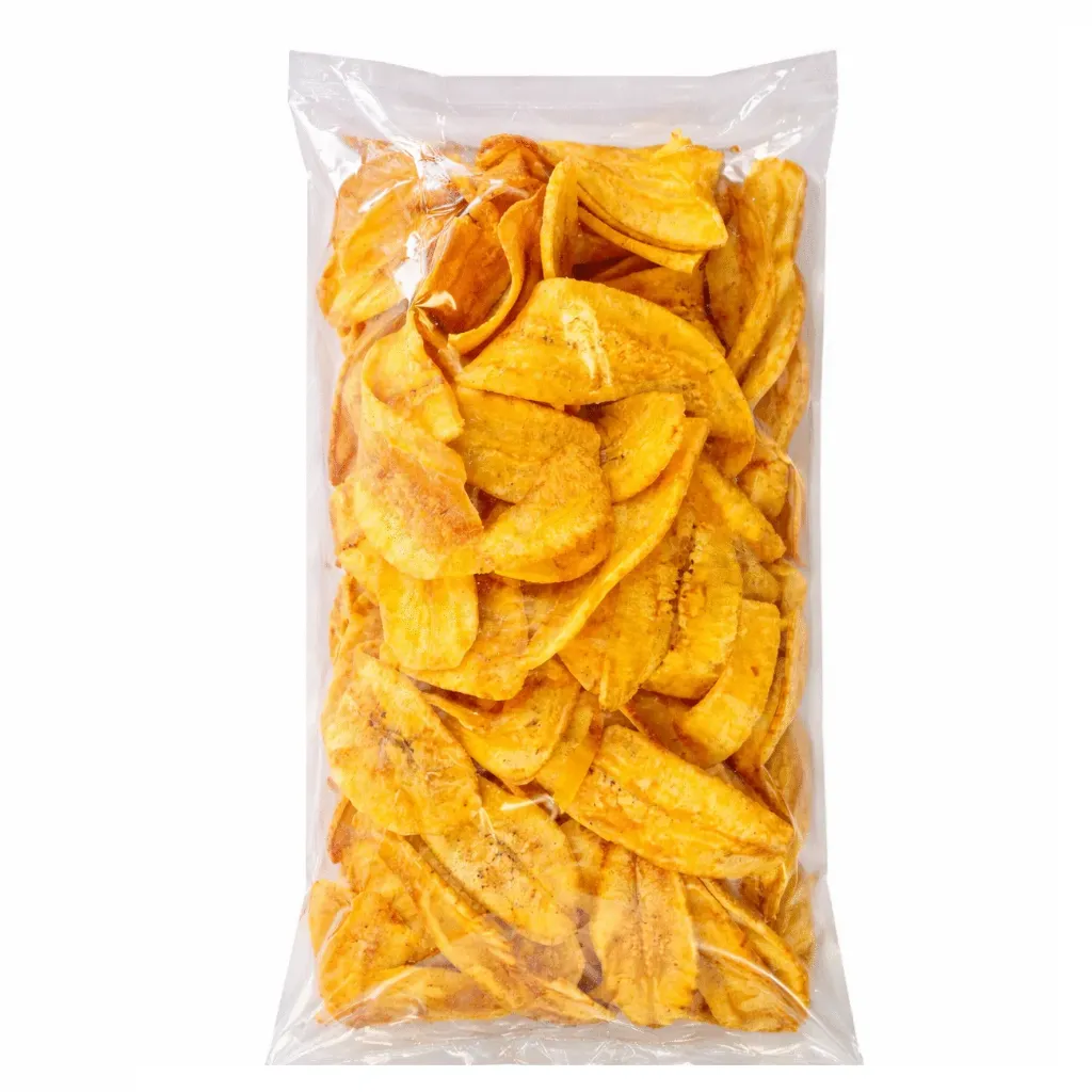 Banana Chips Stripes | Veggie Chips | Pack 3.52Oz                                                                              