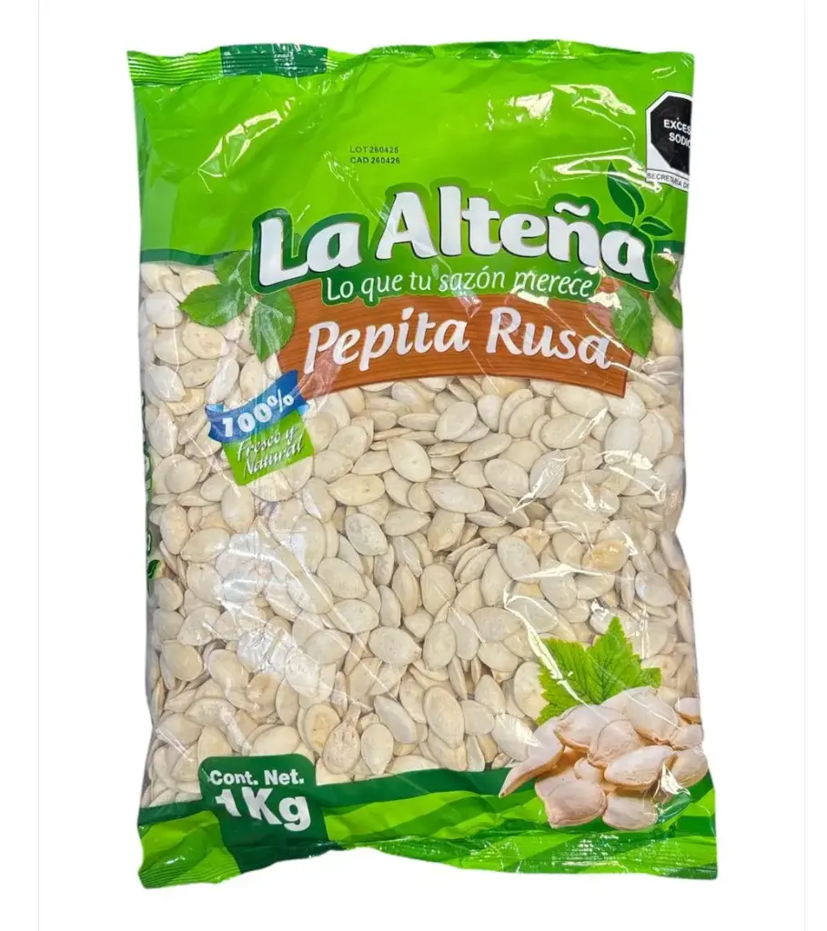 Semilla De Calabaza | Hor-C/Sal | La Alteña ® | Pack 1Kg                                                                               