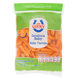 Zanahoria Baby | Mr. Lucky® | Guanajuato | Pack 454Gr-1Lb                                                                             