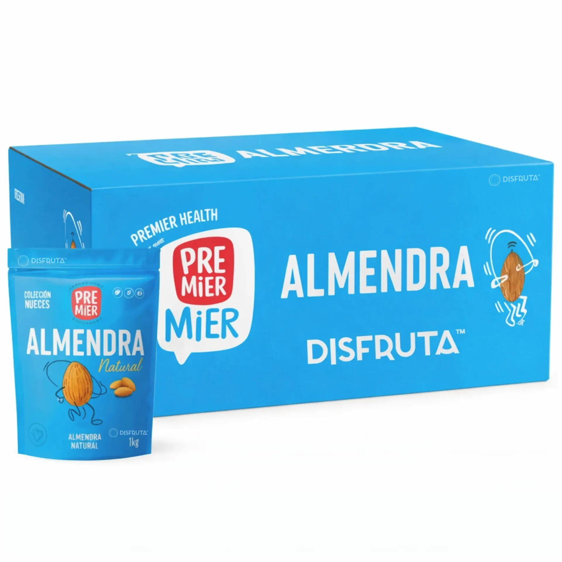 Almendra Nonpareil | Premier® | C-CTN 10Kg PouchBag 1Kg