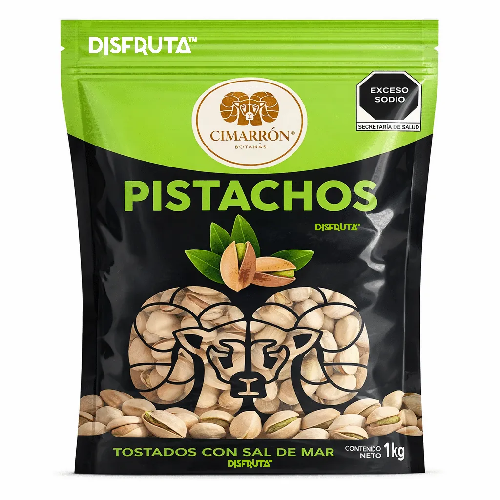 Pistache Kerman Entero | H C/S | California | Cimarrón® | PouchBag 1Kg