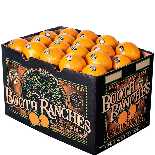 Naranja Navel | Booth Ranches® | C #72´s | California | C-CTN ±18kg