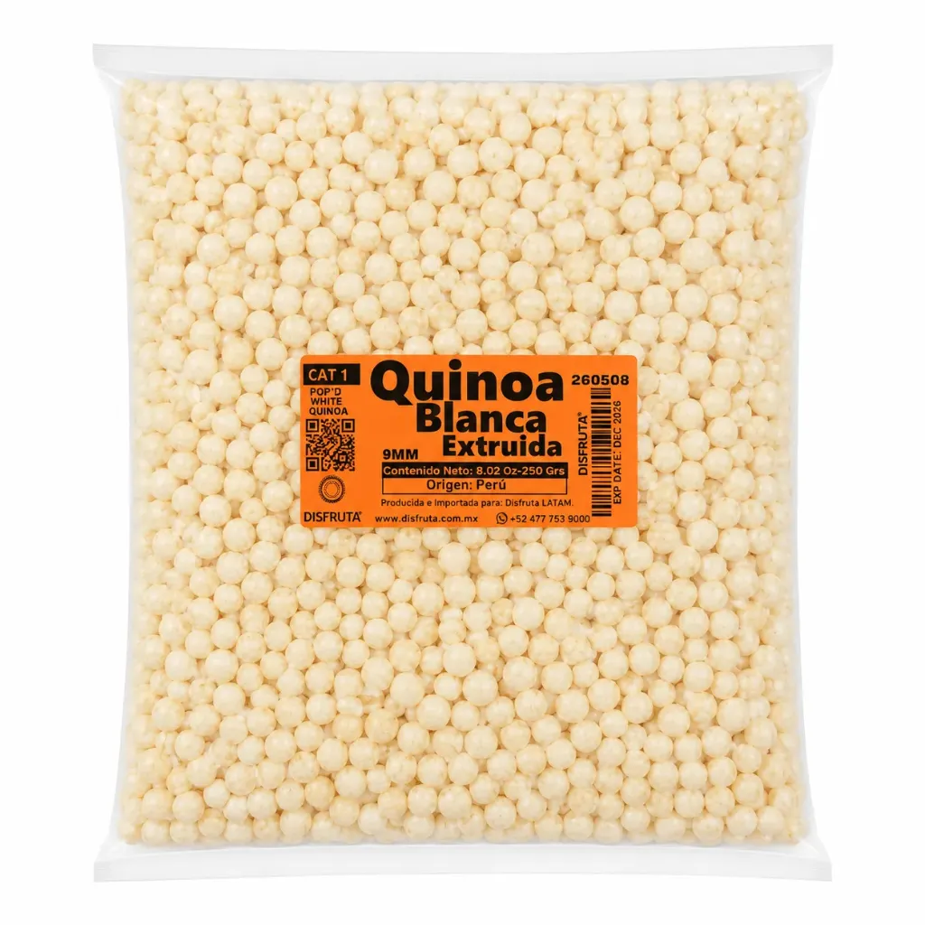Quinoa Blanca Extruida | Perú | Pack 250GR