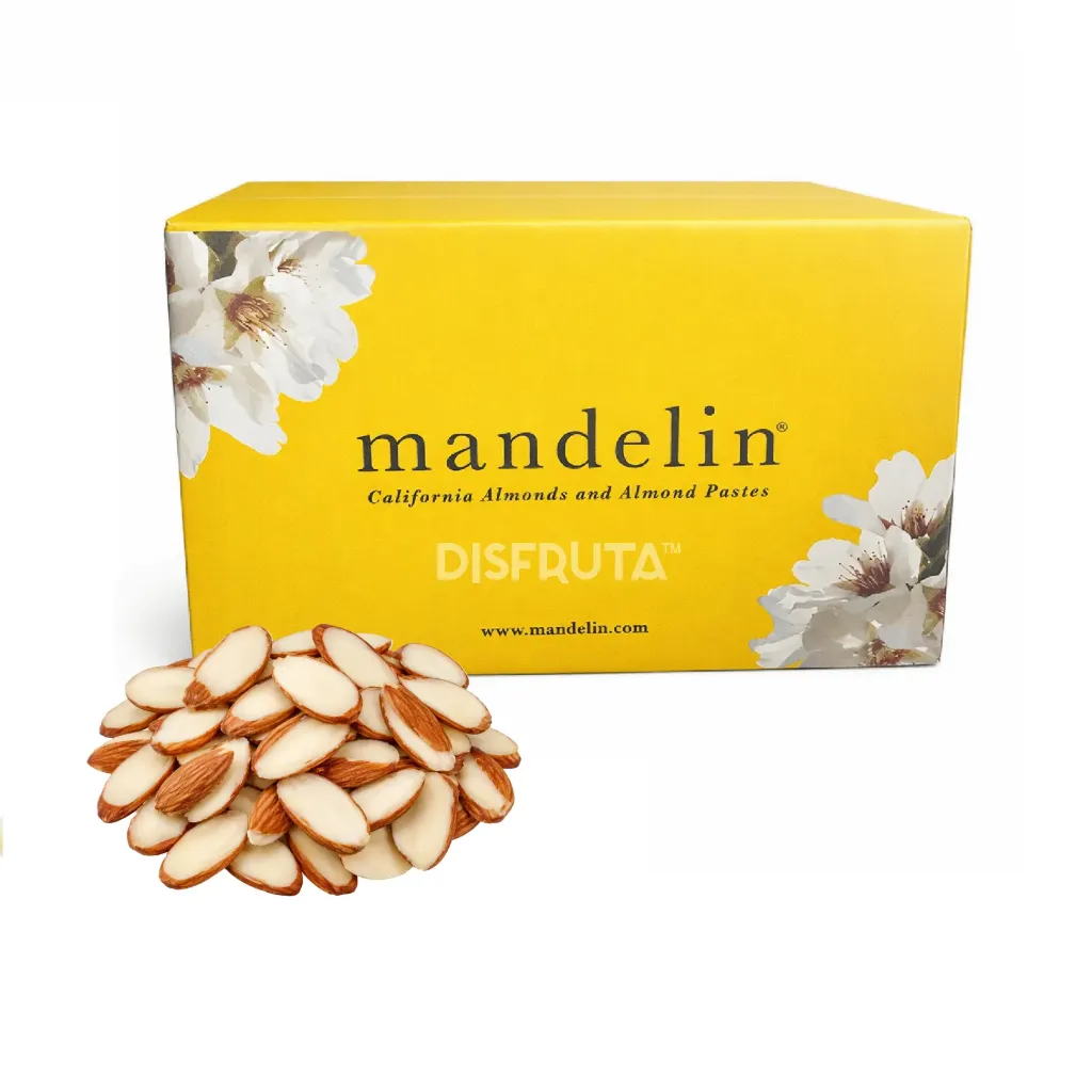 Almendra Laminada | Con Cutícula | Mandelin® | California | C-CTN 11.34KG