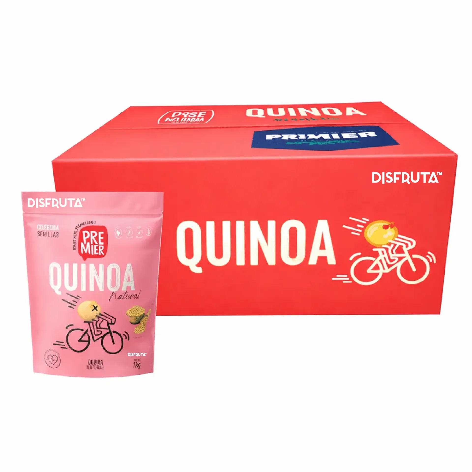 Semilla de Quinoa Blanca | Premier® | Perú | C-CTN 10KG ZipBag1Kg