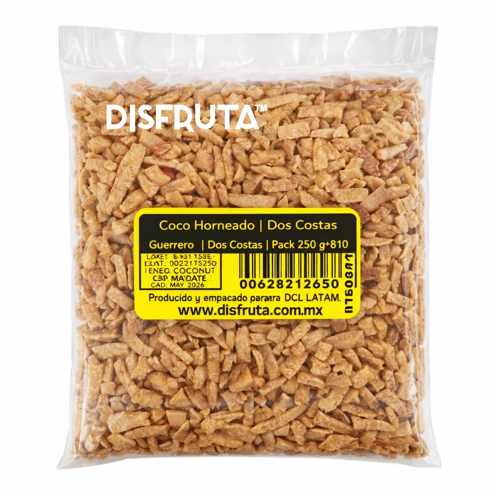 Coco Horneado | Coconut Mikki ® | Jalisco | Pack 250Gr