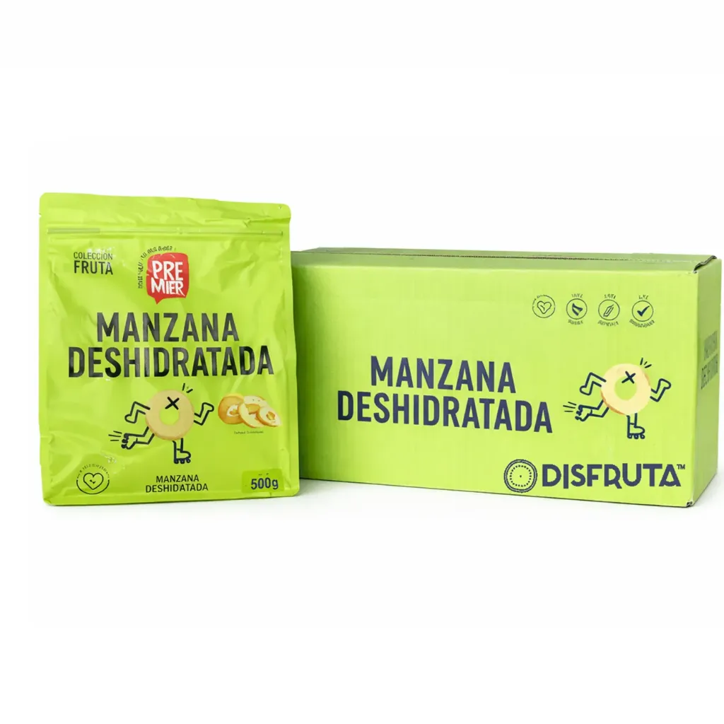 Manzana Golden Confitada | P. Aros | Premier® | Vietnam | C-CTN 12 ZipBag/500GR                                                                            