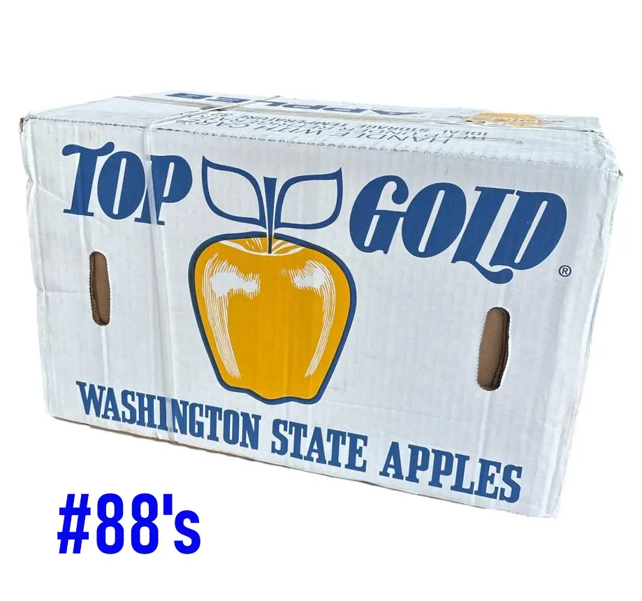 Manzana Golden Delicious | #88's | Top Gold® | Washington | C-CTN±18Kg   
