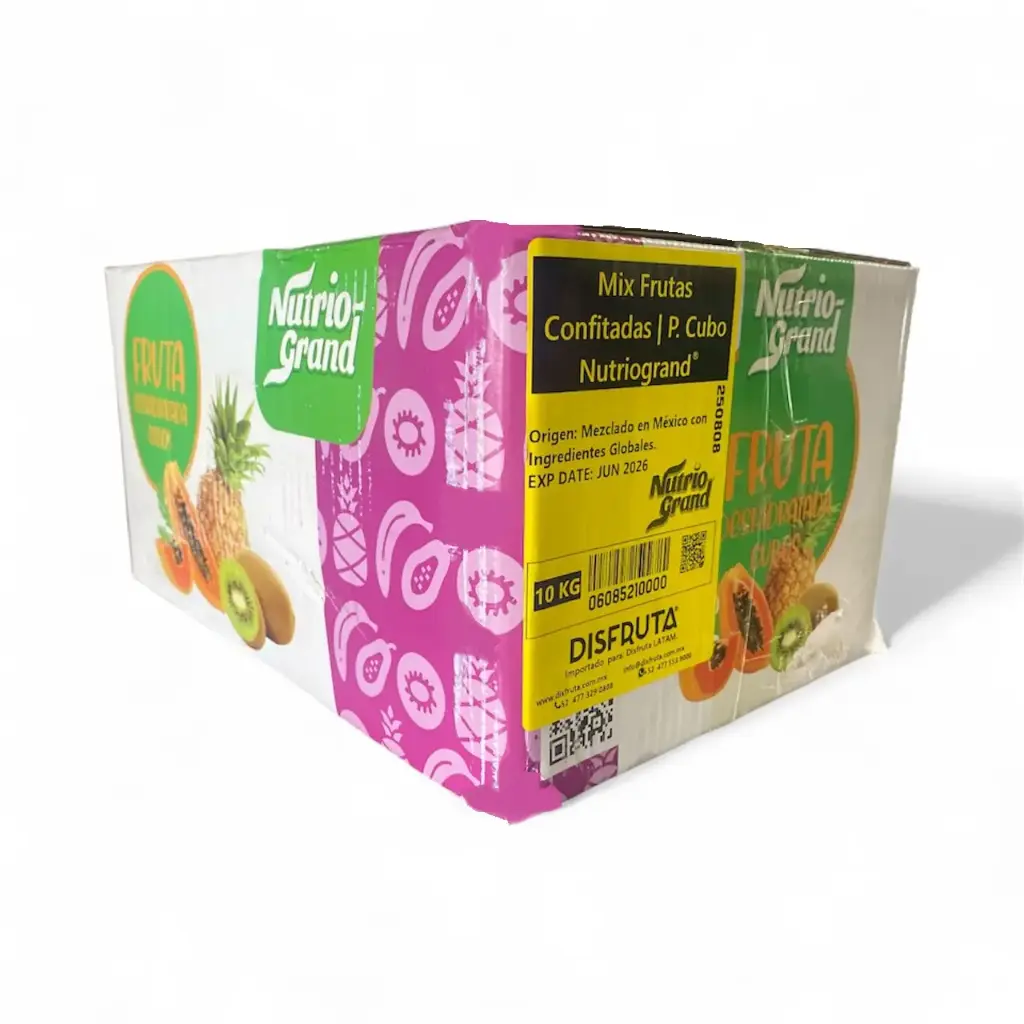 Mix Fruta Confitada | P. ENTERA | NutrioGrand® | C-CTN 10KG                