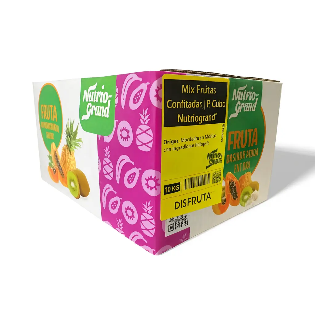 Mix Fruta Confitada | P. ENTERA | NutrioGrand® | C-CTN 10KG                