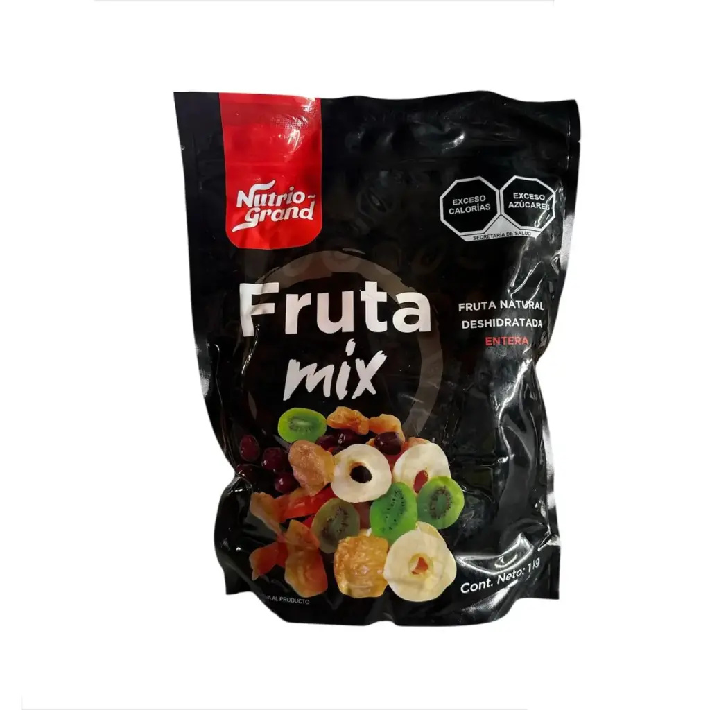 Mix Fruta Confitada | P. ENTERA | NutrioGrand® | ZipBag 1Kg