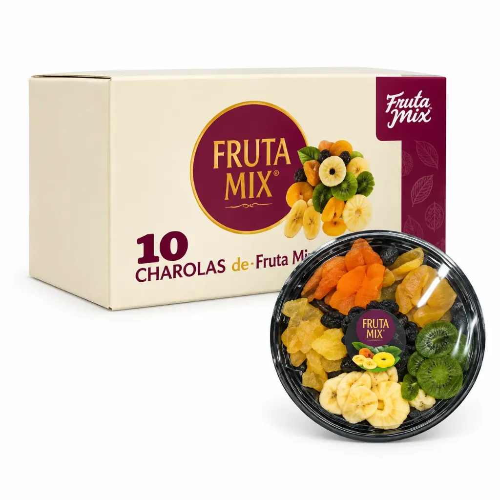 Mix Fruta Confitada | P. Bandejas | NutrioGrand® | C-CTN 10KG/1Kg  