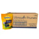 Amaz!n Pitted Prunes | Sunsweet® | No Sugar Added | Size 40/50 | California | C-CTN 2Kg | 8 ZipBags 0.55LB                                                                              
