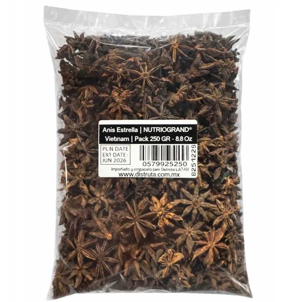 Anís Estrella | Nutrio-Grand® | Vietnam | Pack 250 Gr                                                                                