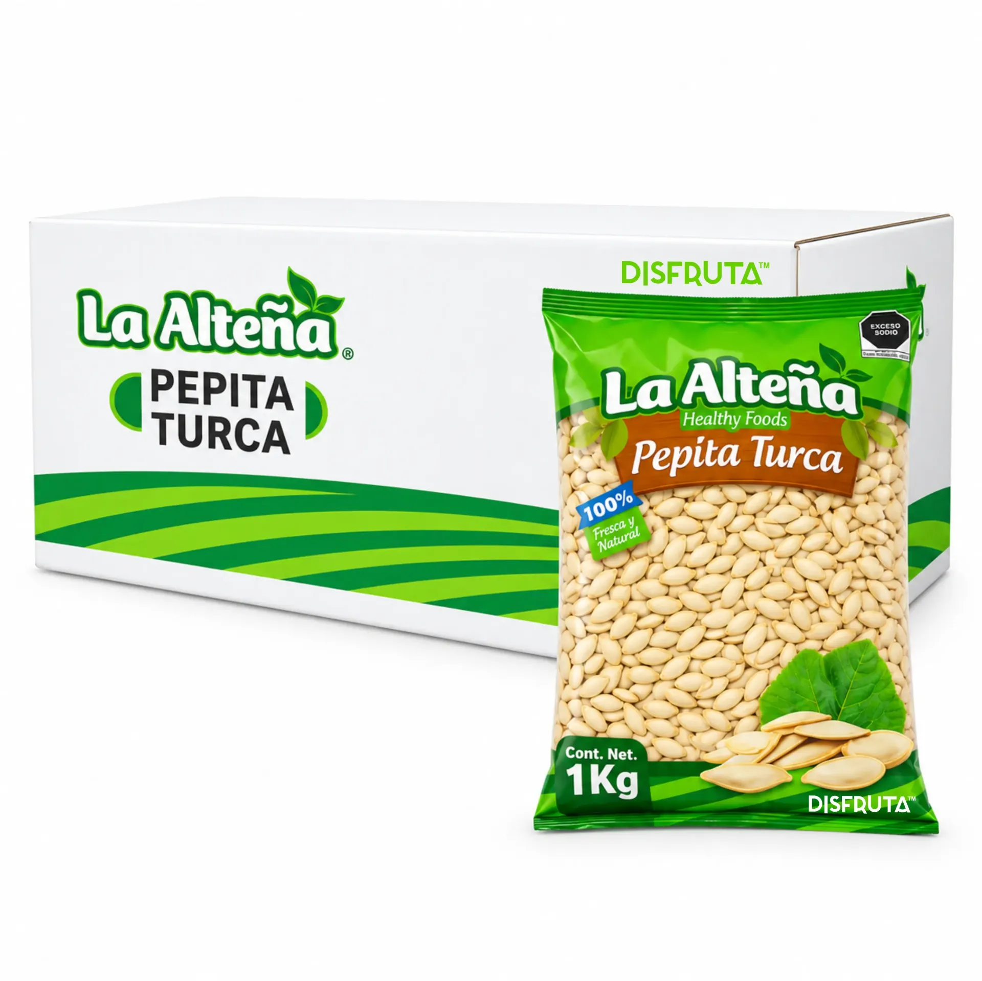 Salted Pumpkin Seeds | Cimarrón ® | CTN-BX 10KG-22LB 
