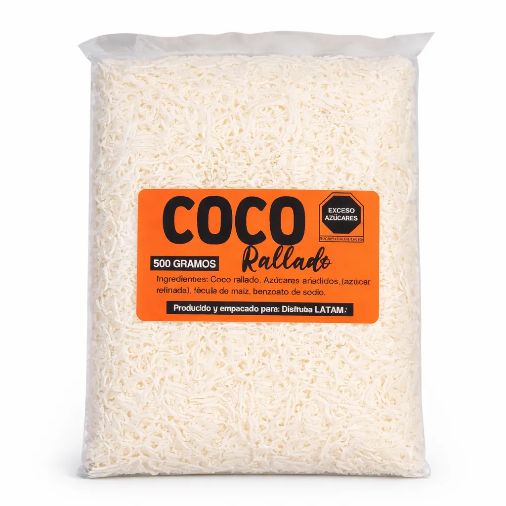 Coco Rallado Endulzado | Palm® | Guerrero | Pack 500GR