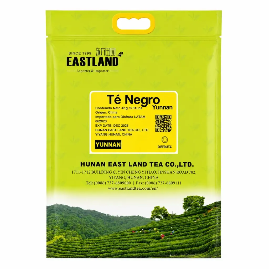 Té Negro Yunnan | Hunan East Land Tea® | China | Bagged 4Kg