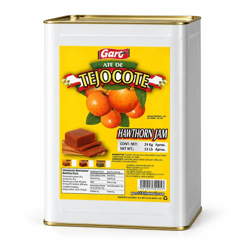 Ate de Tejocote | Dulmex® | Lata REC-24Kg