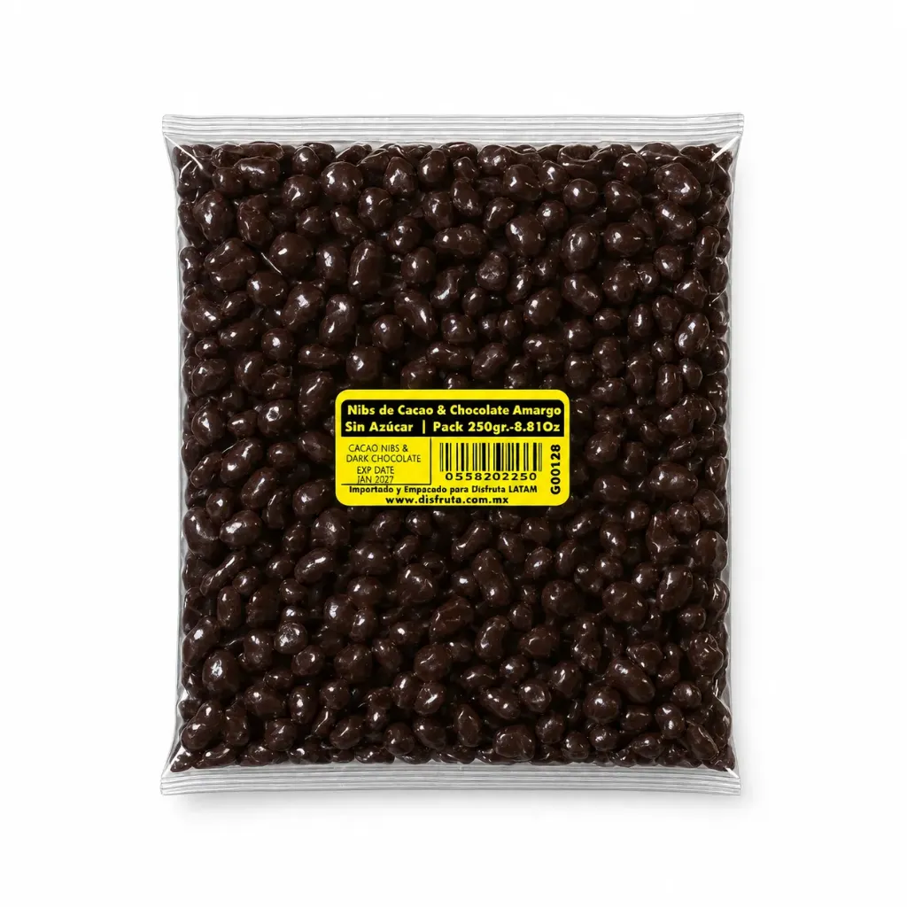 Macadamia Nut & Dark Chocolate  | Sugar Free | Michoacan | Pack 250Gr