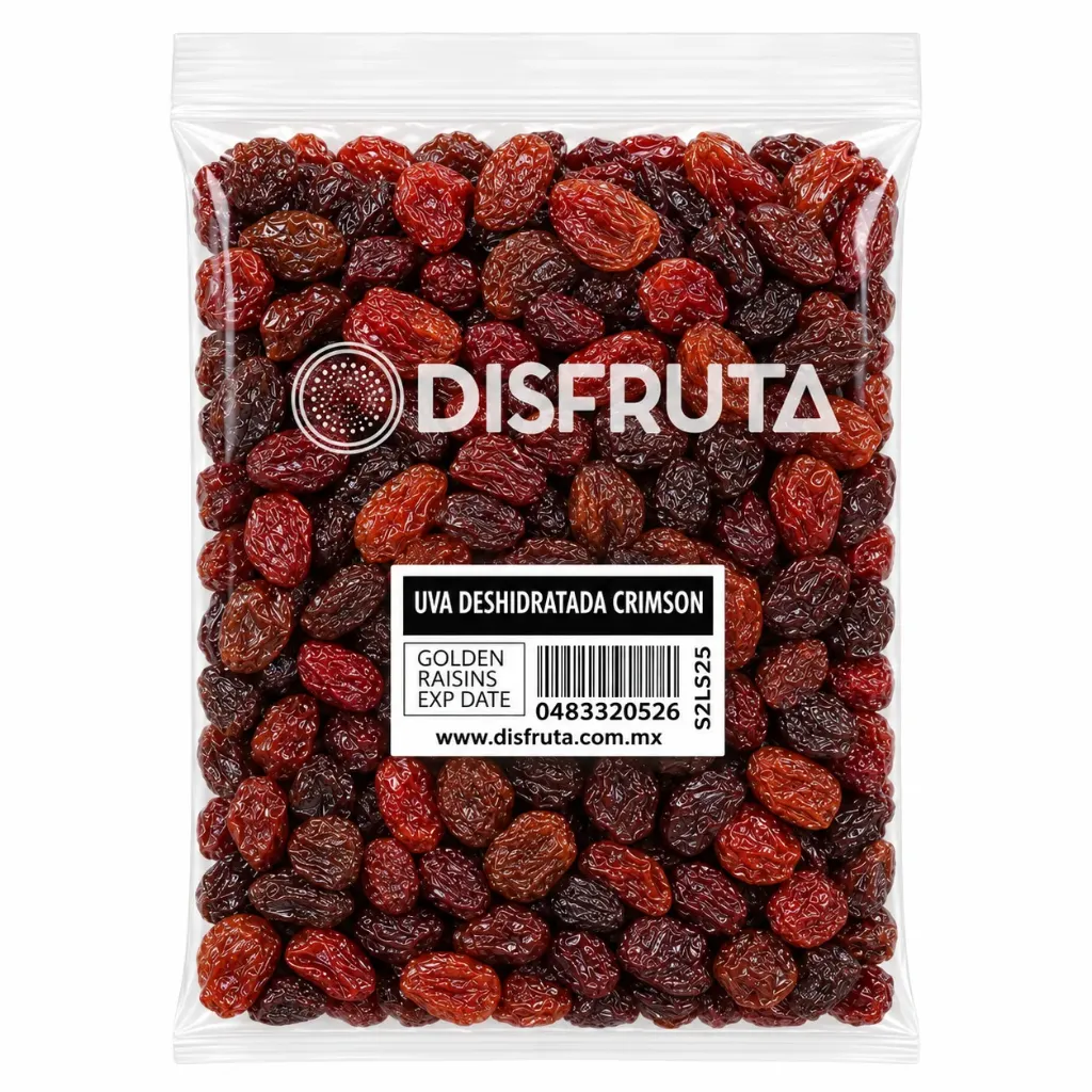 Uva Deshidratada Thompson | #Jumbo | CAT 1 | Frutexsa® | Chile | Pack 250