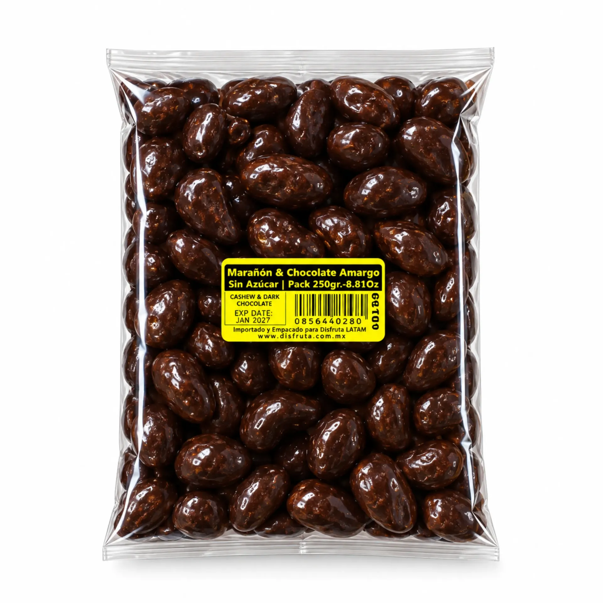 Marañón (Nuez India) & Chocolate Amargo | Sin Azúcar |  Vietnam | Pack 250